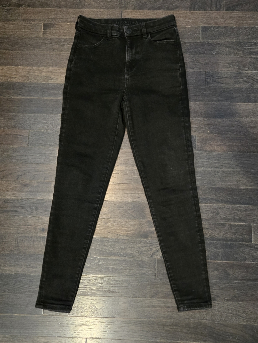 American Eagle Next Level Stretch Curvy Hi-Rise Jegging Skinny Jeans SZ 4 Reg